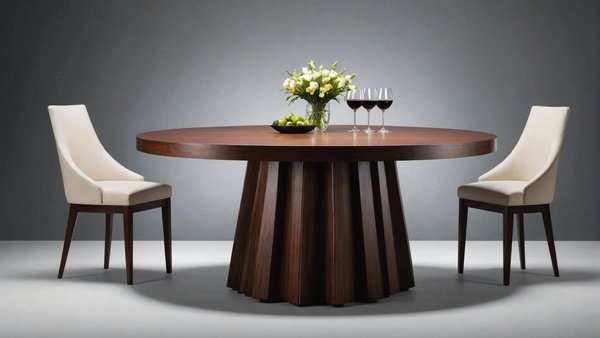 Table ronde haute 110 cm : élégance et fonctionnalité